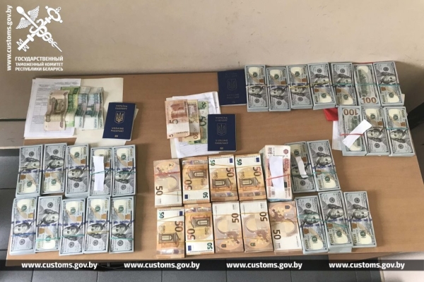 В Бресте за попытку незаконного ввоза $100 тыс. заключили под стражу иностранку