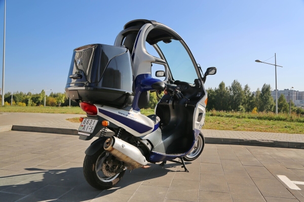 «Покупал за $2 200, но для меня — цены ему нет!» Белорус приобрёл редкий скутер BMW C1