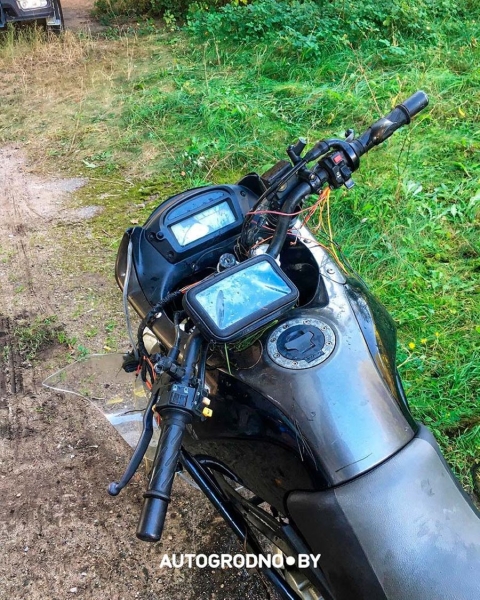 У белоруса в Вильнюсе хотели угнать мотоцикл, но не смогли. Разозлились и утопили в реке