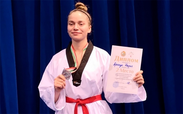 Барановичская тхэквондистка завоевала серебро открытого кубка Беларуси Барановичская тхэквондистка завоевала серебро открытого кубка Беларуси