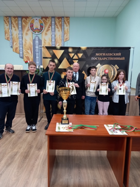 ДЮСШ № 1 Барановичей – в призерах шахматной спартакиады