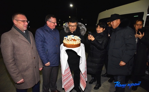 Фотофакт. Радушная встреча китайских партнеров в Брестской области Фотофакт. Радушная встреча китайских партнеров в Брестской области