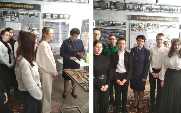 Каникулы с пользой. Школьники Барановичского района побывали на выставке в прокуратуре Каникулы с пользой. Школьники Барановичского района побывали на выставке в прокуратуре