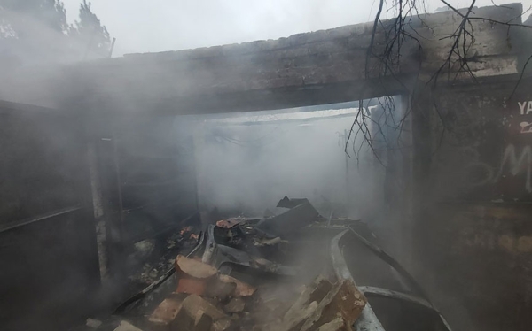  В Барановичском районе загорелся гараж