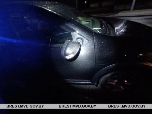 В Бресте сбили пьяного пешехода