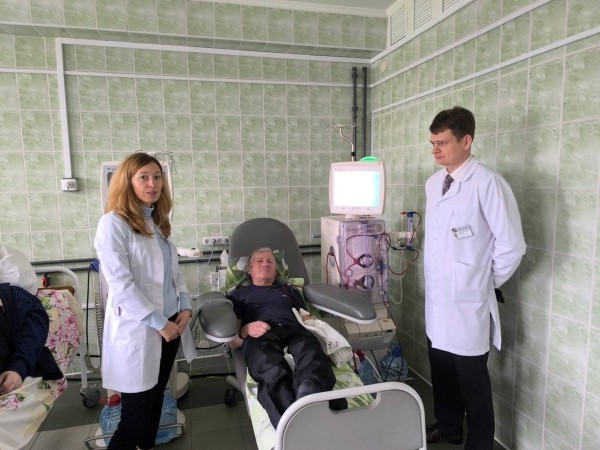 Брестская центральная городская больница получила 4 аппарата «искусственная почка» для гемодиализа пациентов Брестская центральная городская больница получила 4 аппарата «искусственная почка» для гемодиализа пациентов