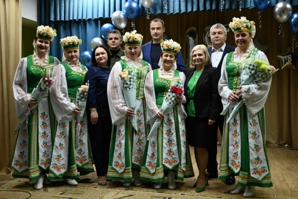 Фоторепортаж. Как в Барановичском районе прошел юбилейный концерт вокальной группы «Рунь»