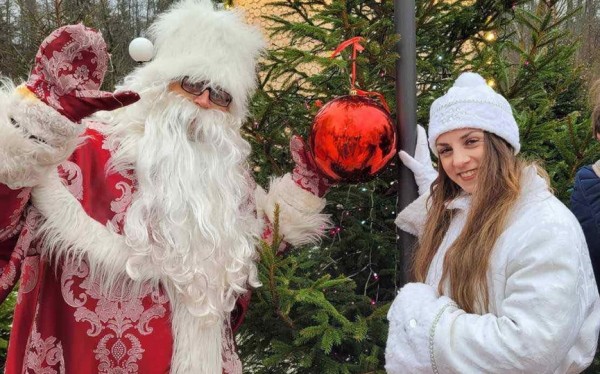 Как Барановичский парк животных в Беловежской пуще Деда Мороза… женил Как Барановичский парк животных в Беловежской пуще Деда Мороза… женил