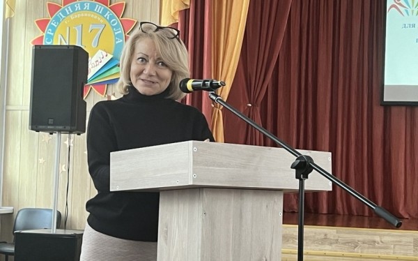 Как победить в конкурсе «Учитель года Беларуси». Екатерина Коваленко поделилась опытом с педагогами Барановичей Как победить в конкурсе «Учитель года Беларуси». Екатерина Коваленко поделилась опытом с педагогами Барановичей