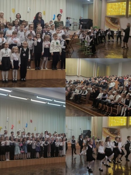 Посвящение первоклассников в мир искусства прошло в СШ № 21 Посвящение первоклассников в мир искусства прошло в СШ № 21