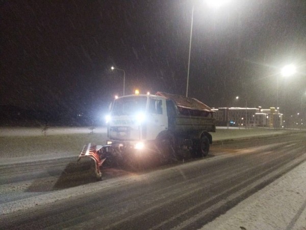 Сложные погодные условия в Бресте