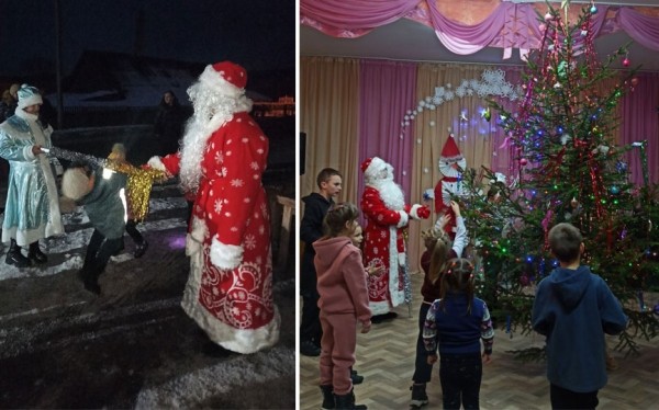 В Барановичском районе зажглись новогодние огни и открылась библиотека Дедушки Мороза В Барановичском районе зажглись новогодние огни и открылась библиотека Дедушки Мороза