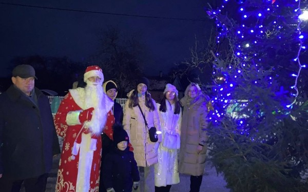 В Барановичском районе зажглись новогодние огни и открылась библиотека Дедушки Мороза В Барановичском районе зажглись новогодние огни и открылась библиотека Дедушки Мороза