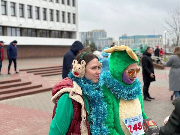 В Бресте прошел новогодний пробег