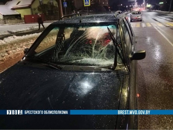 В Бресте совершен наезд на пешехода В Бресте совершен наезд на пешехода