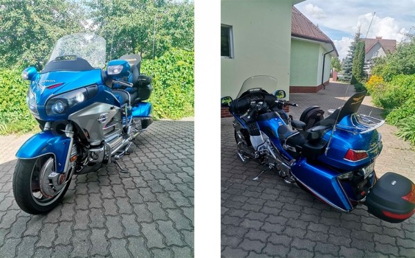 Зимой в Барановичах продают мотоцикл по цене однушки