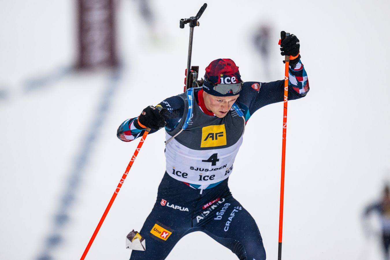 Смольский победил в гонке преследования на домашнем этапе Кубка Содружества по биатлону