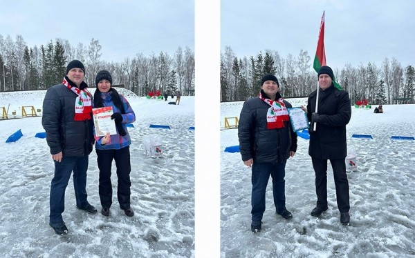 Барановичские автоагрегатовцы вышли на спортивную лыжню