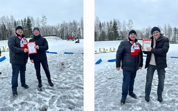 Барановичские автоагрегатовцы вышли на спортивную лыжню