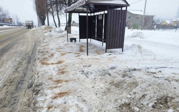 Испытание снегом в Барановичах продолжается