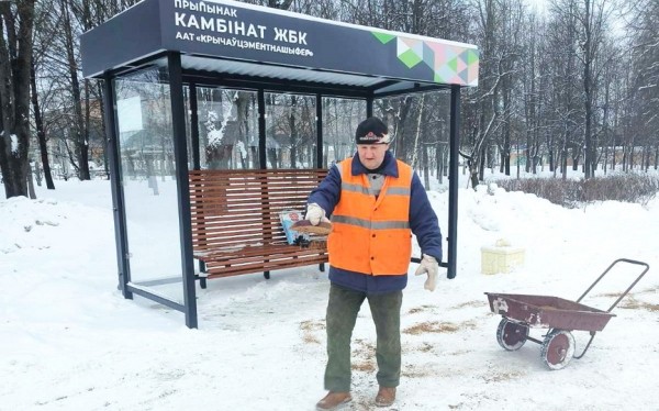 Испытание снегом в Барановичах продолжается