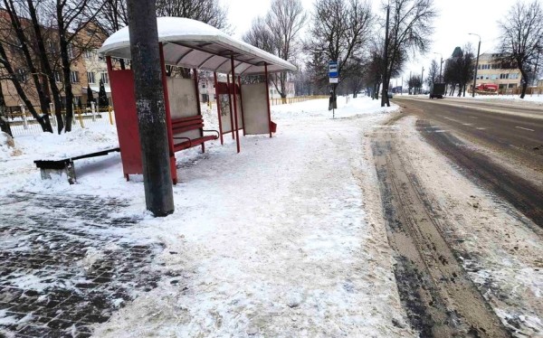 Испытание снегом в Барановичах продолжается