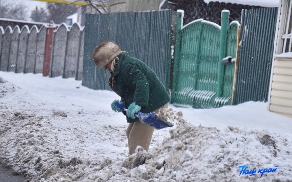 Как в Барановичах убирают снег Как в Барановичах убирают снег
