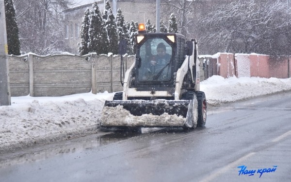 Как в Барановичах убирают снег Как в Барановичах убирают снег