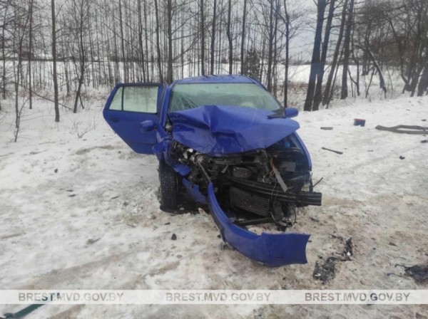 Погиб пассажир. Подробности ДТП в Лунинецком районе Погиб пассажир. Подробности ДТП в Лунинецком районе
