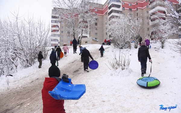 С приходом снежной зимы фиксируется больше происшествий с участием несовершеннолетних — ИДН Барановичского ГОВД