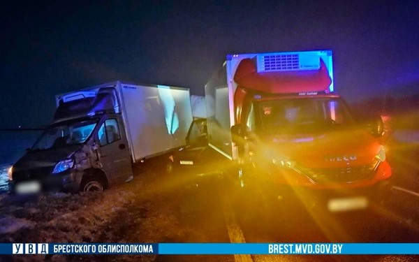 Уснул за рулем. Подробности ночной аварии под Барановичами