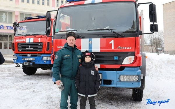 В Барановичах состоялось чествование спасателей В Барановичах состоялось чествование спасателей