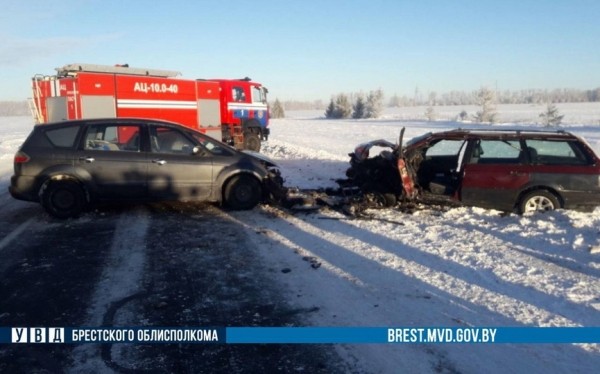 В ДТП на автодороге Барановичи-Ляховичи погиб водитель