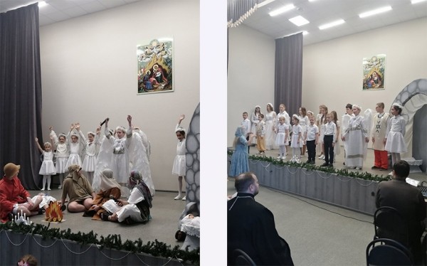 В воскресной школе Барановичей состоялся рождественский спектакль