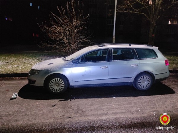 За повреждение четырех автомобилей задержан 20-летний брестчанин