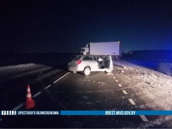 Жительница Бреста попала в ДТП