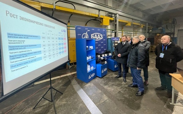 Барановичские автоагрегатовцы встречали высоких гостей Барановичские автоагрегатовцы встречали высоких гостей