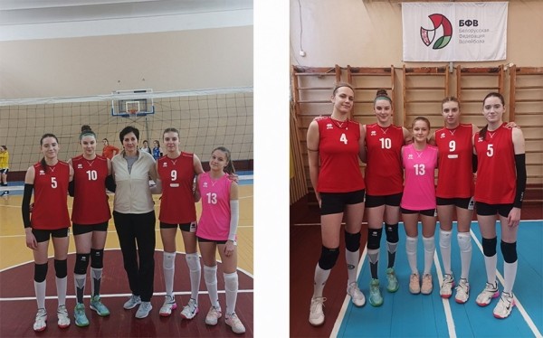 Барановичские волейболистки завоевали для области серебро первенства республики