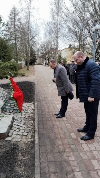 Барановичские железнодорожники почтили память воинов-афганцев