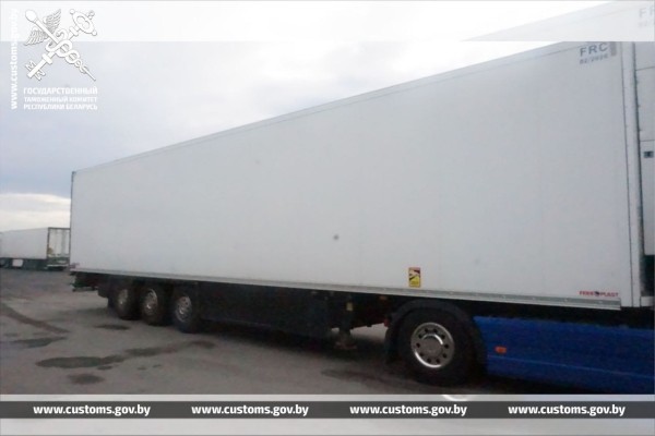 Брестские таможенники установили два факта незаконного перемещения грузовых транспортных средств Брестские таможенники установили два факта незаконного перемещения грузовых транспортных средств