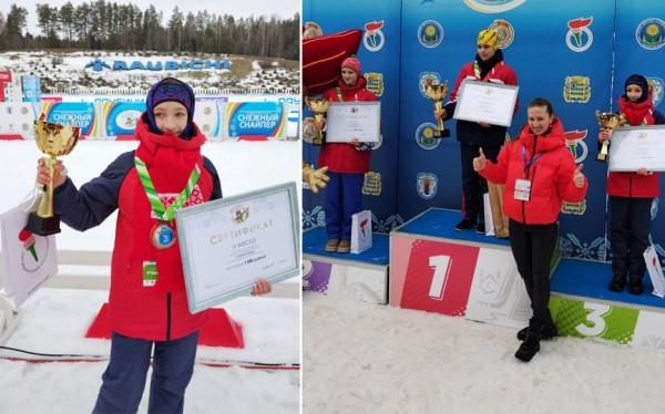 «Приз в 1000 рублей потрачу на лыжи!» Школьница из Барановичского района – в тройке лидеров финала «Снежного снайпера»